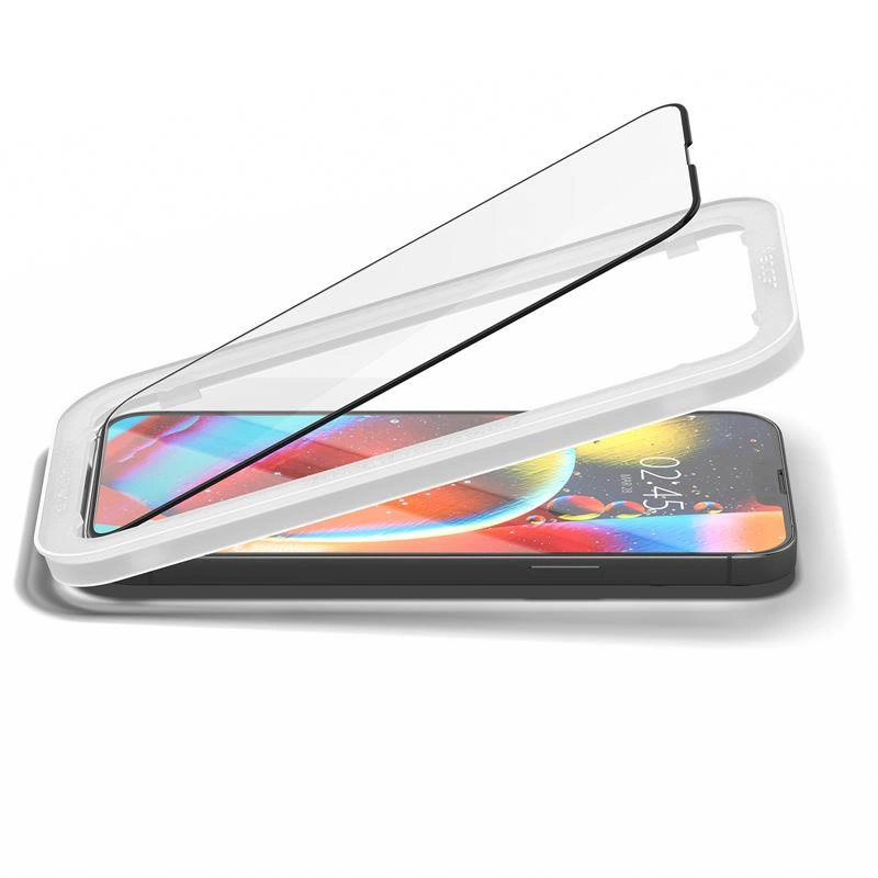 Spigen ALM Glass FC tvrzené sklo pro iPhone 13 Pro Max / 14 Plus - černé 2 ks.