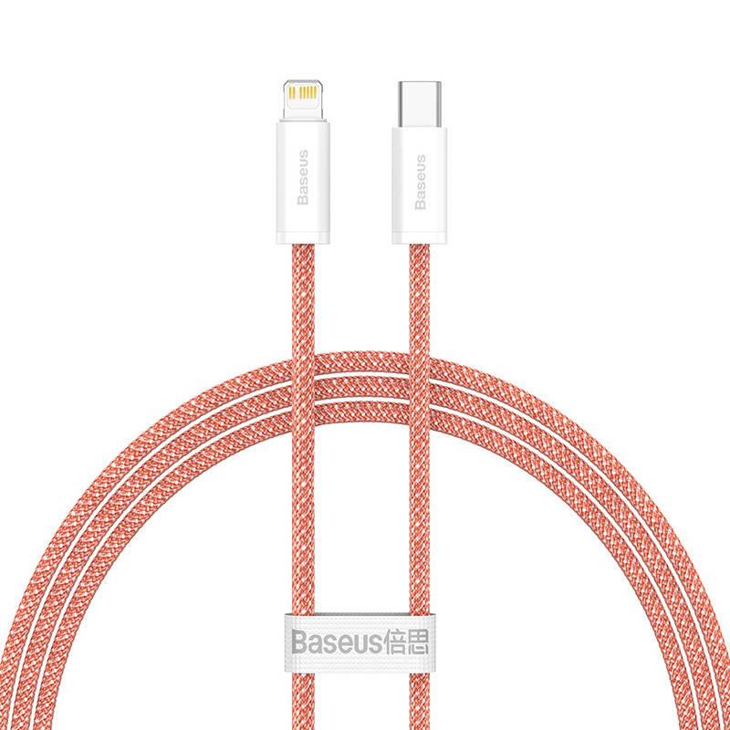 Kabel USB-C na Lightning Baseus Dynamic Series, 20W, 1m (oranžový)