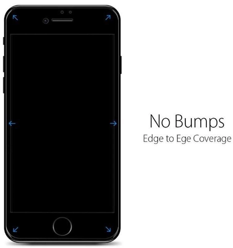 Spigen Glass FC tvrzené sklo pro iPhone 7 / 8 / SE 2020 / 2022 - černé 2 ks.