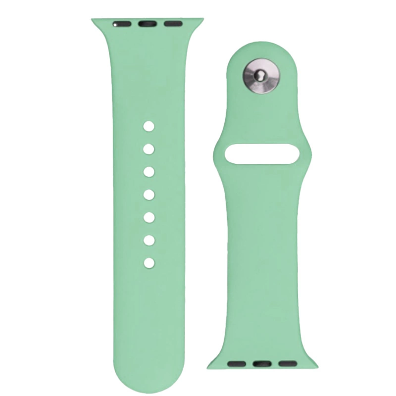 Hurtel Silikonový řemínek APS silikonový řemínek pro hodinky Watch Ultra / 9 / 8 / 7 / 6 / 5 / 4 / 3 / 2 / SE (49 / 45 / 44 / 42 mm) řemínek náramku světle zelený