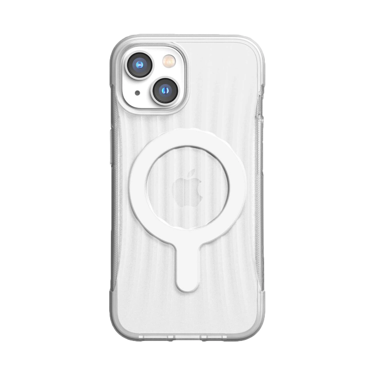 Raptic X-Doria Clutch Built Case iPhone 14 Plus se zadním krytem MagSafe průhledný