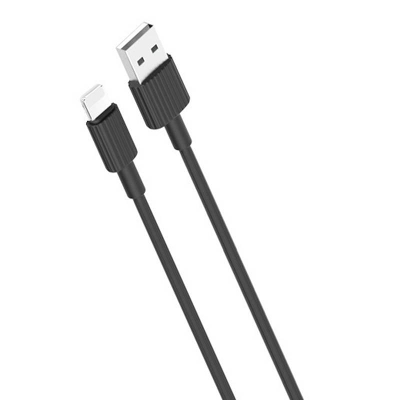 Kabel USB na Lighting XO NB156 2,1 A 1 m (černý)