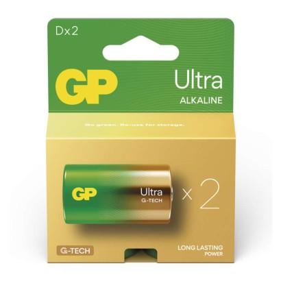 Alkalická baterie GP Ultra D (LR20)