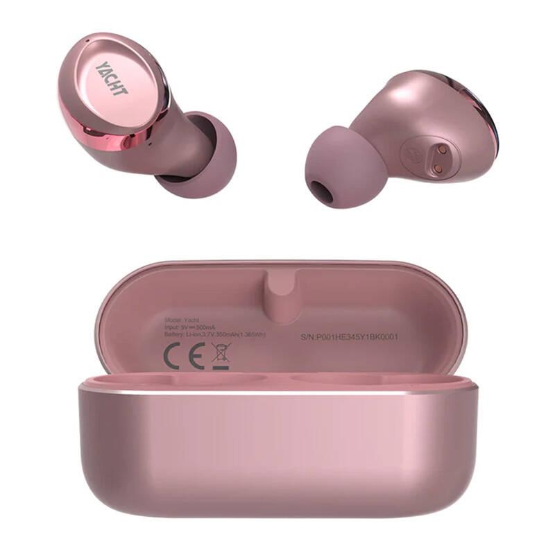 Bezdrátová sluchátka HiFuture YACHT (růžově zlatá)