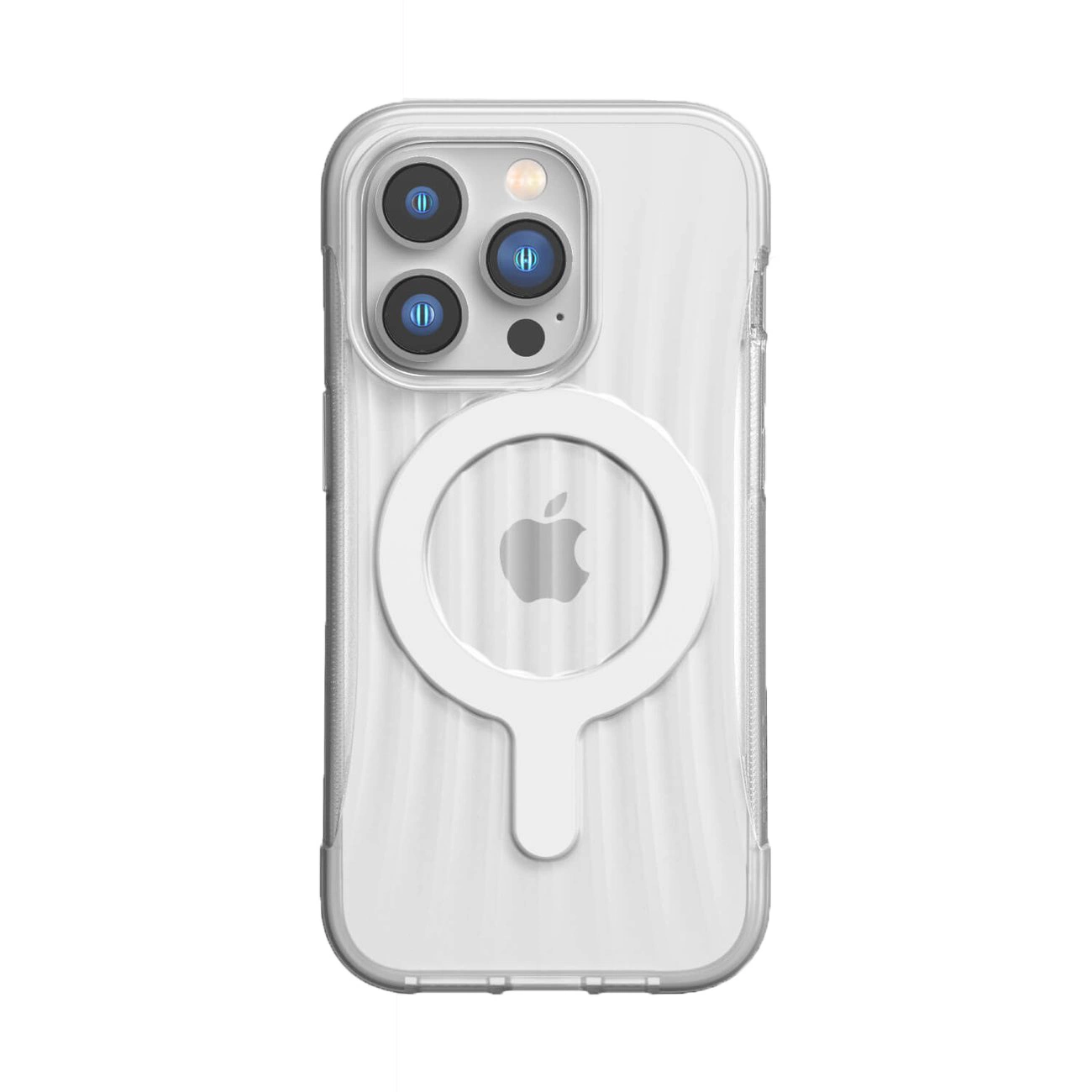 Raptic X-Doria Clutch Built Case Pouzdro pro iPhone 14 Pro se zadním krytem MagSafe průhledné
