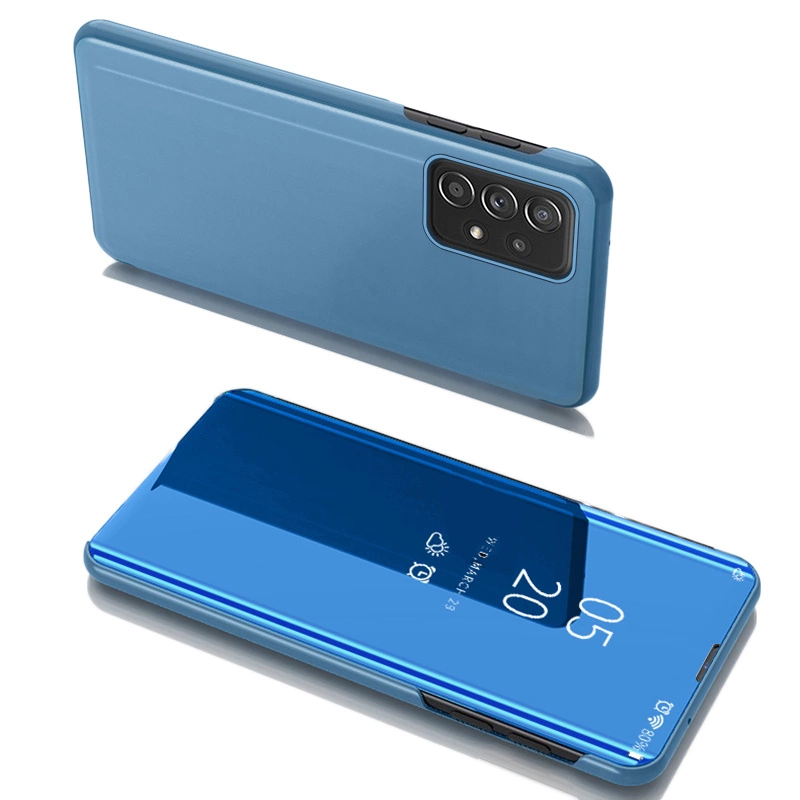 Hurtel Clear View Pouzdro flipové Samsung Galaxy A53 5G modré