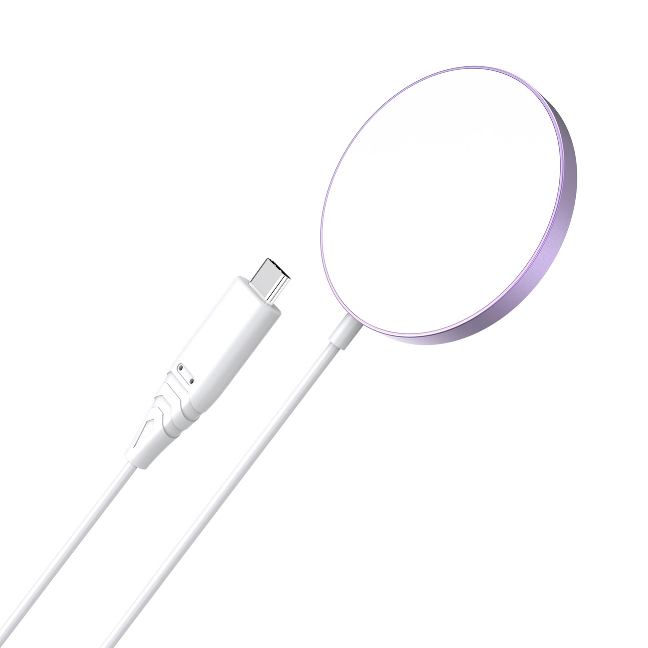 Choetech 15W bezdrátová magnetická nabíječka MagSafe pro iPhone 12/13/14 růžová (T518-F-PK)