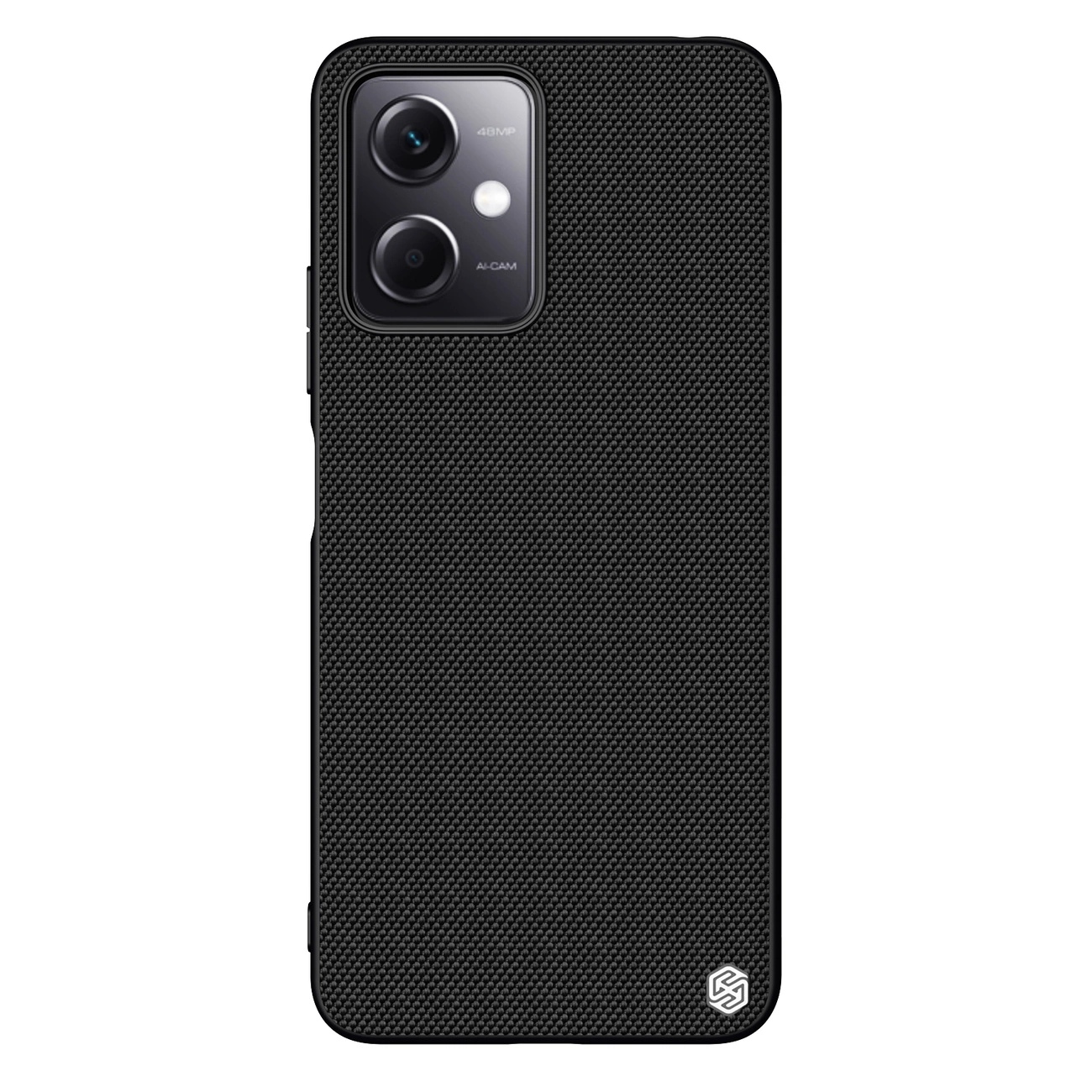 Nillkin Texturované pouzdro pro Xiaomi Redmi Note 12 5G / Poco X5 5G vyztužené nylonové pouzdro černé