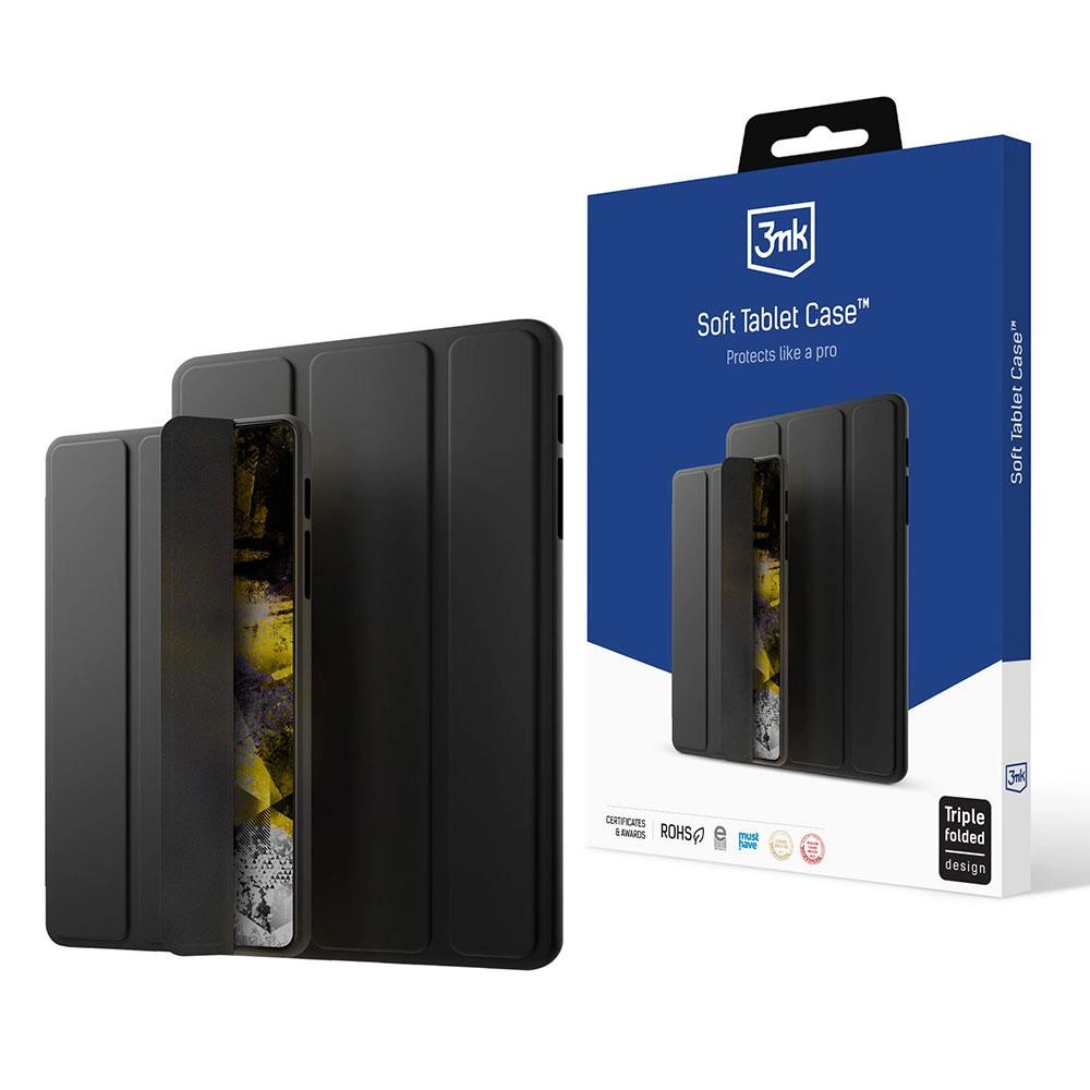 3mk Protection 3mk Měkké pouzdro na tablet Samsung Galaxy Tab S9+ - černé
