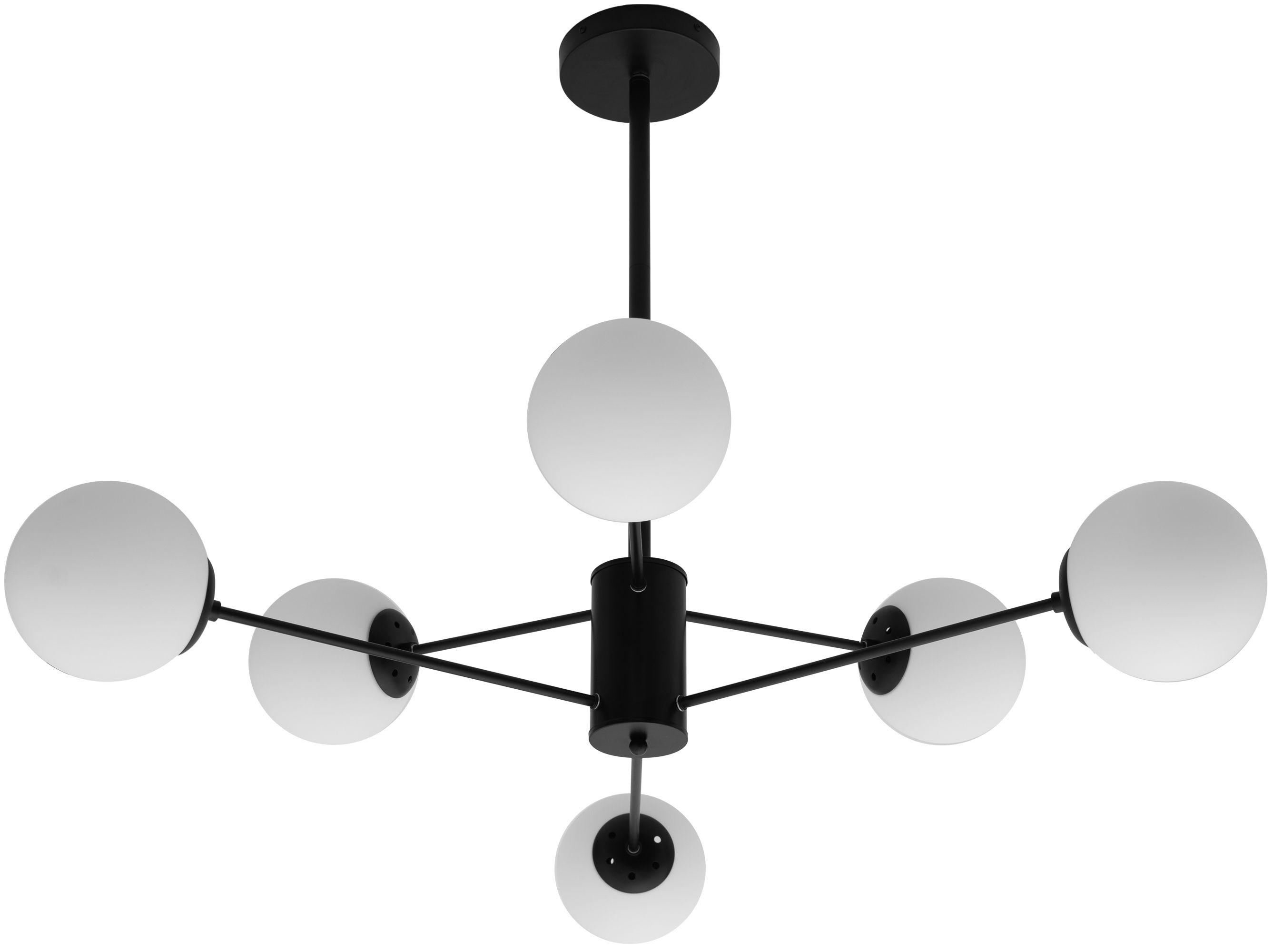 Rea Kovové průmyslové závěsné stropní svítidlo se 6 rameny APP262-6C OSW-05018
