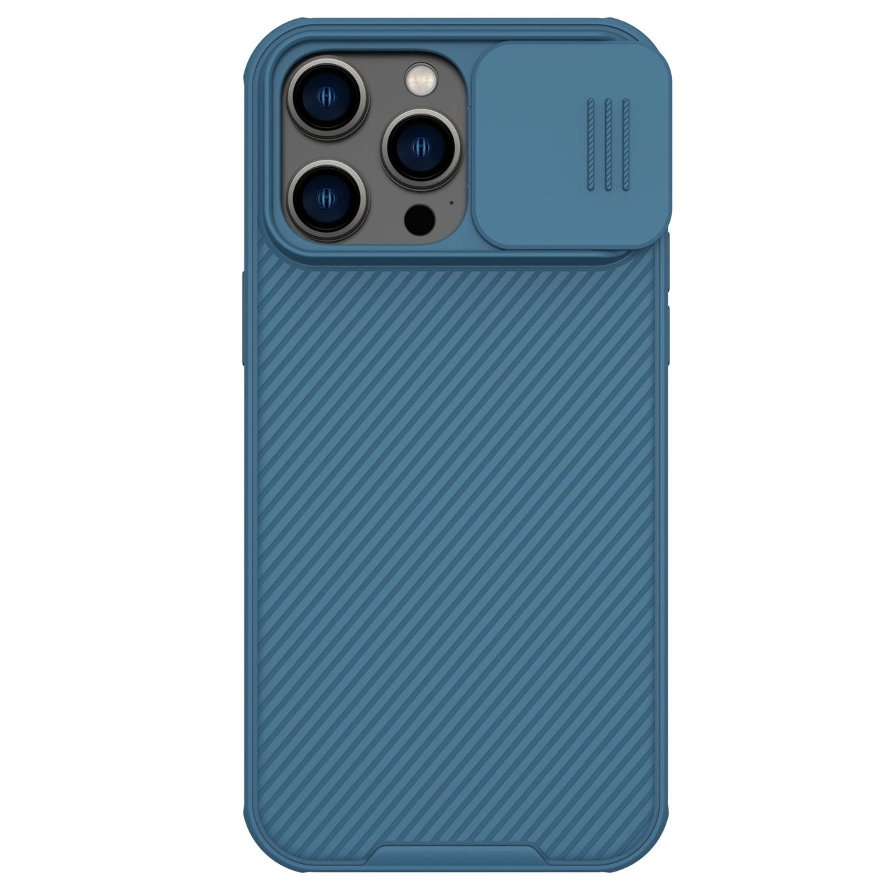 Nillkin CamShield Pro Case iPhone 14 Pro Max pancéřové pouzdro kryt fotoaparátu modré