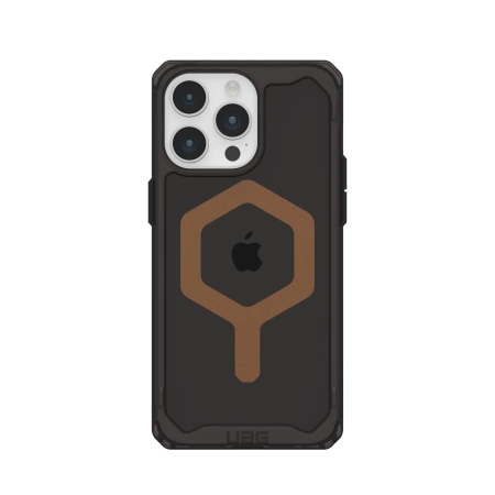 Pouzdro UAG Plyo MagSafe pro iPhone 15 Pro Max - černé a hnědé