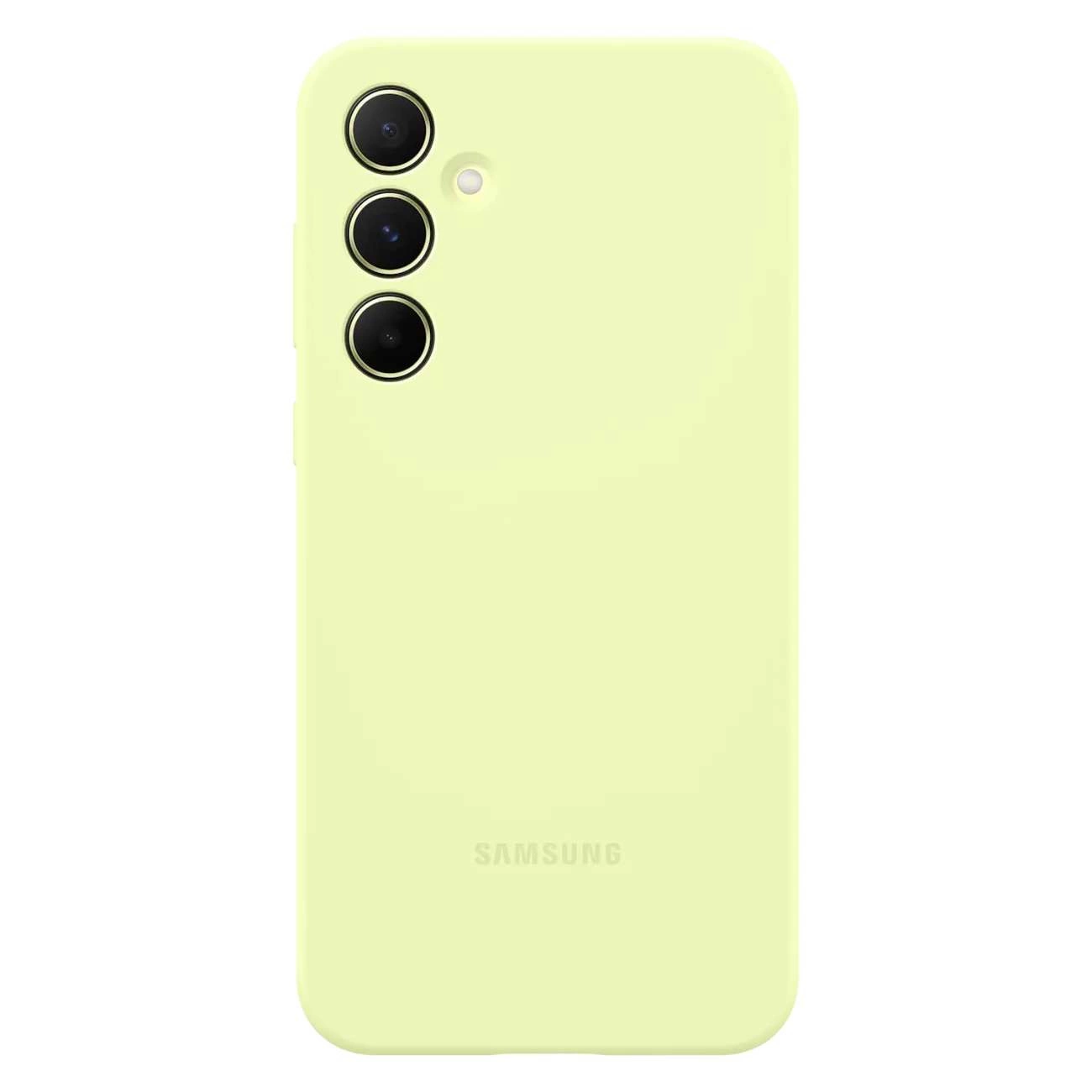 Silikonové pouzdro Samsung EF-PA556TMEGWW pro Samsung Galaxy A55 - zelené