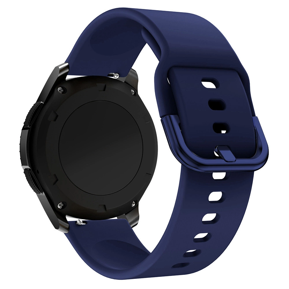 Hurtel Silikonový řemínek TYS smartwatch band universal 20mm dark blue