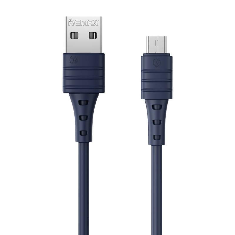 Kabel USB Micro Remax Zeron, 1m, 2,4A (modrý)