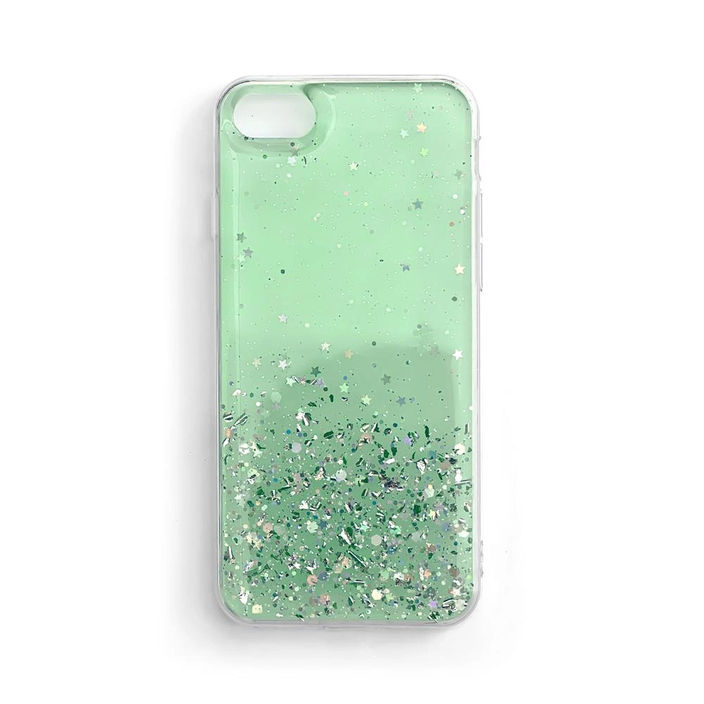 Wozinsky Star Glitter třpytivý kryt na iPhone 12 mini zelený