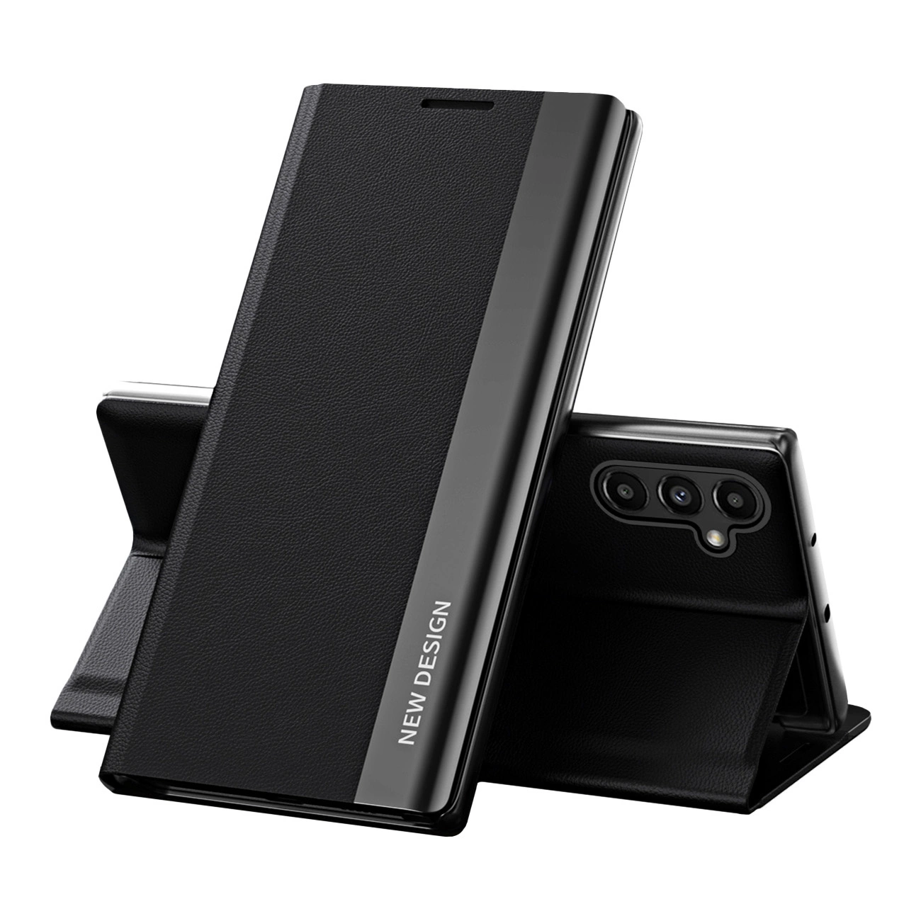 Hurtel Pouzdro Sleep Case Pro pro Samsung Galaxy A13 s flipovým stojánkem černé