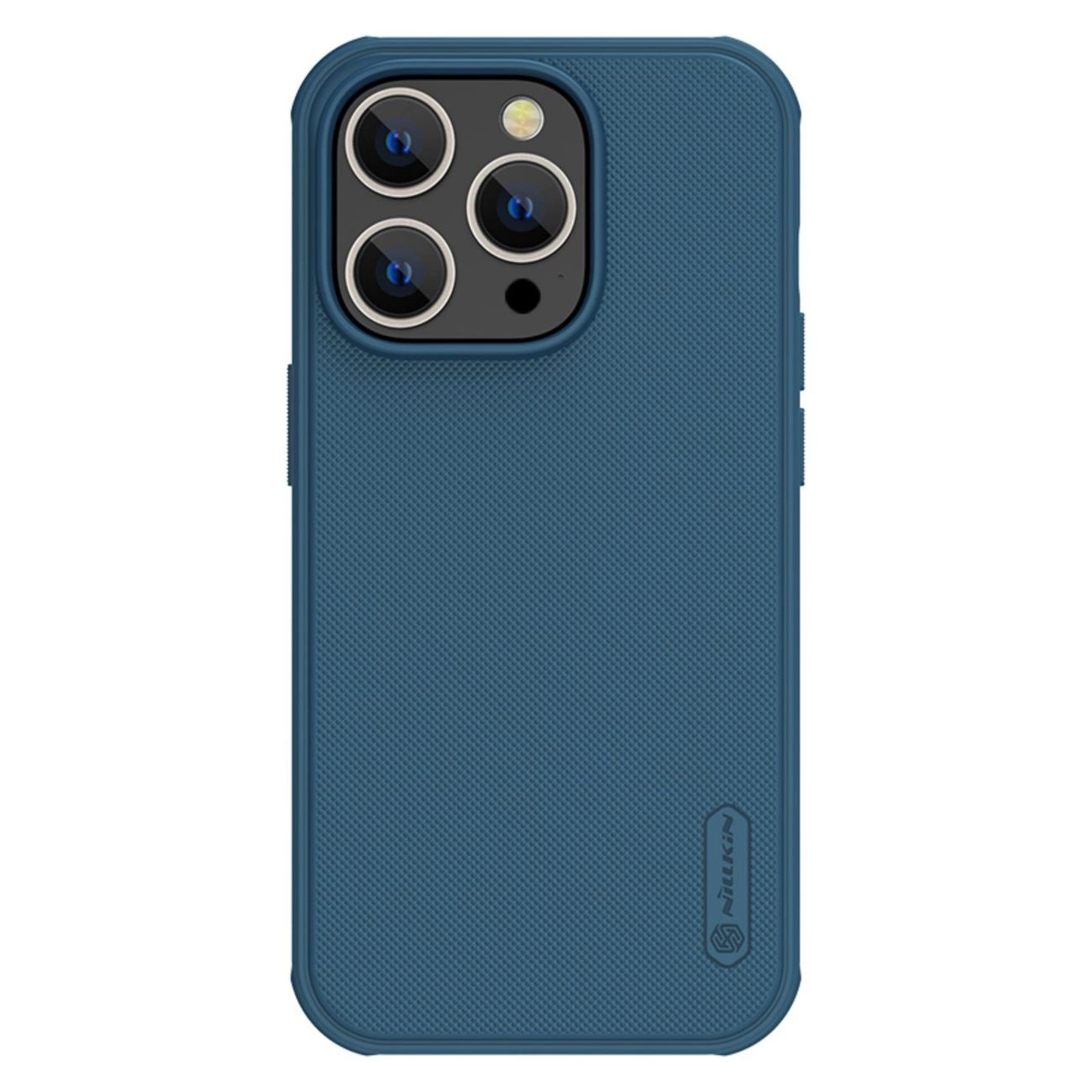 Nillkin Super Frosted Shield Pro pouzdro iPhone 14 Pro zadní kryt modrý