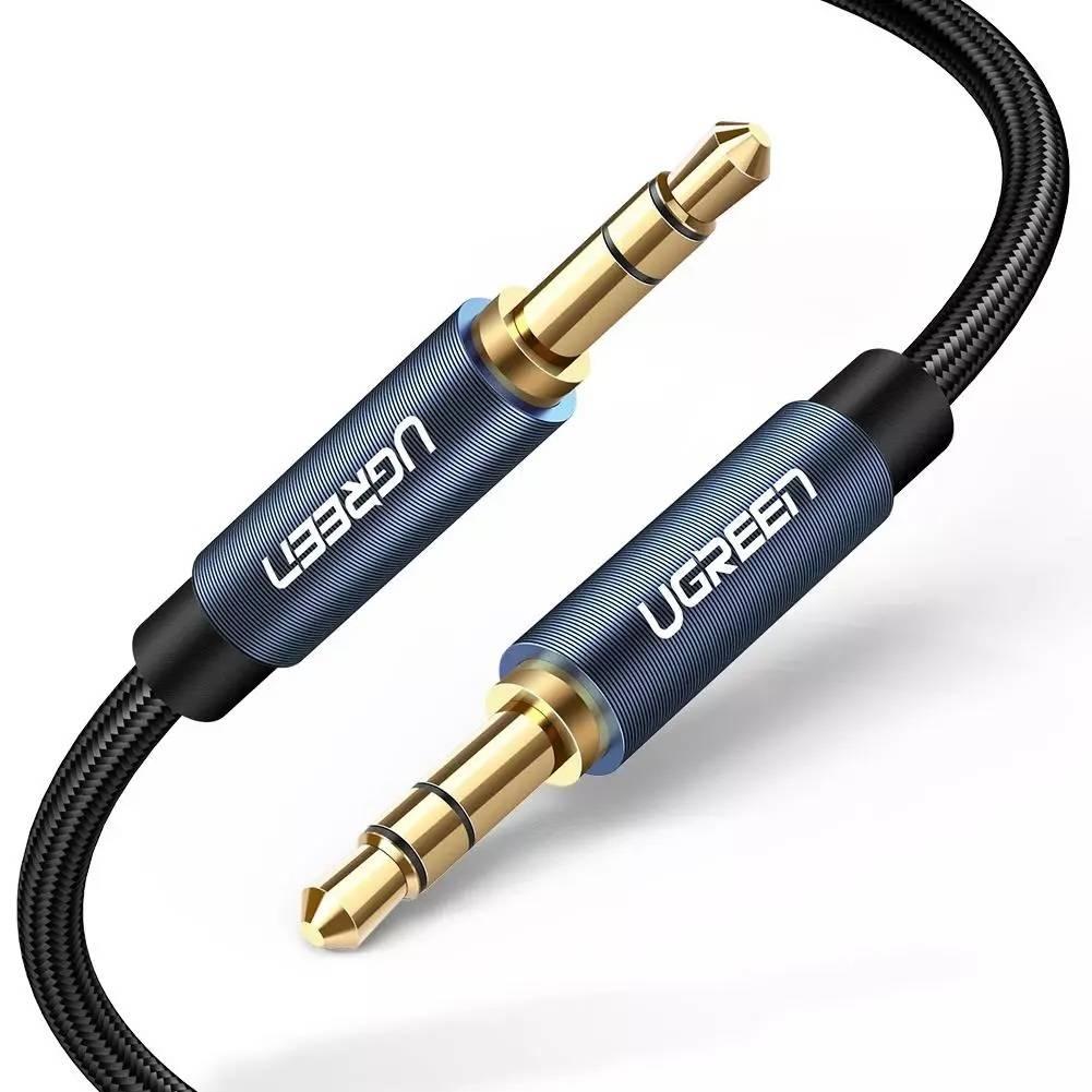 UGREEN AV122 3,5mm AUX mini jack kabel 3m (modrý)