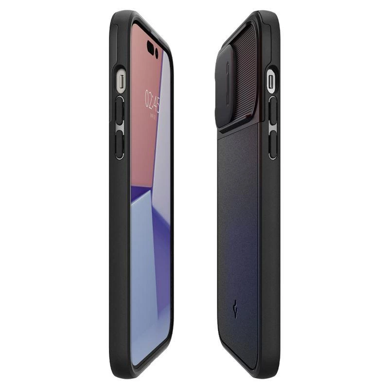 Spigen Optik Armor Mag pouzdro s MagSafe pro iPhone 14 Pro - černé