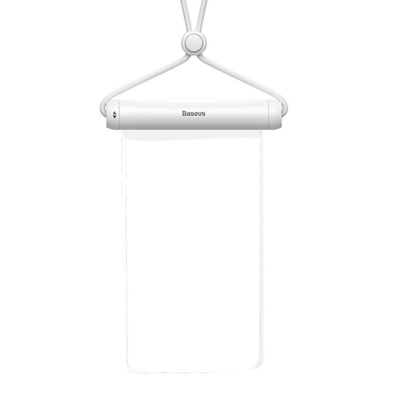Baseus Cylinder univerzální vodotěsné pouzdro pro smartphony (bílé)