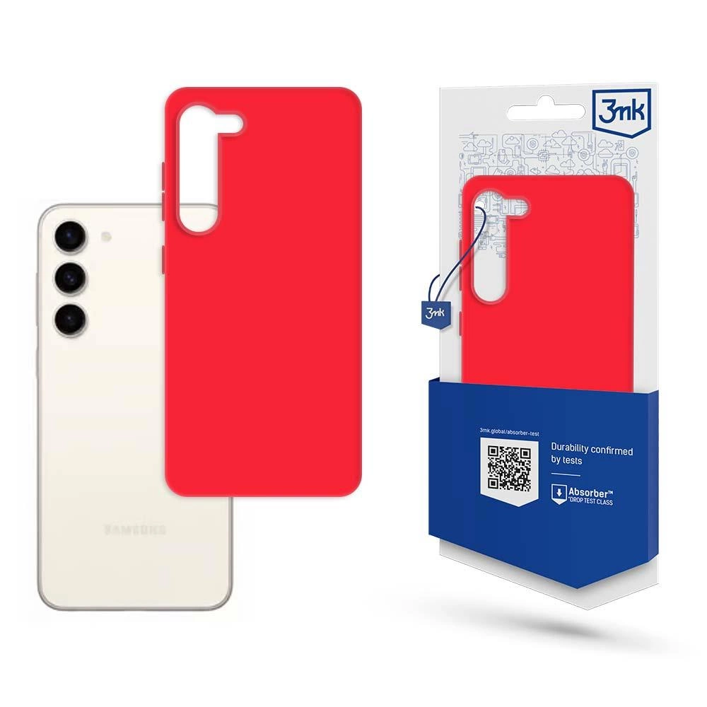 3mk Protection 3mk Matt pouzdro pro Samsung Galaxy S23+ - červené