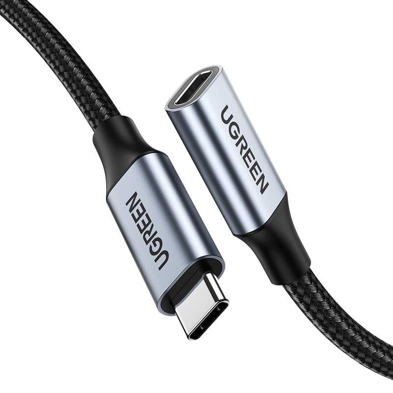 UGREEN US372 Prodlužovací kabel USB-C 3.1 Gen2, 4K, 100 W, 0,5 m (černý)