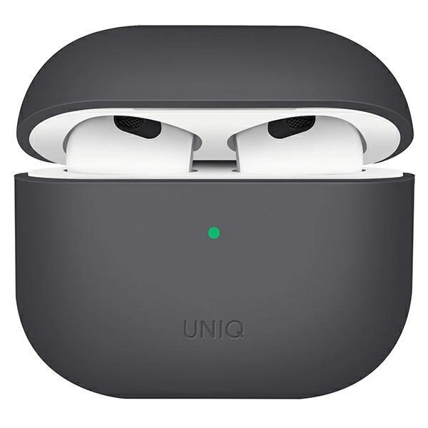 Uniq Lino Silikonové pouzdro pro AirPods 3 - šedé