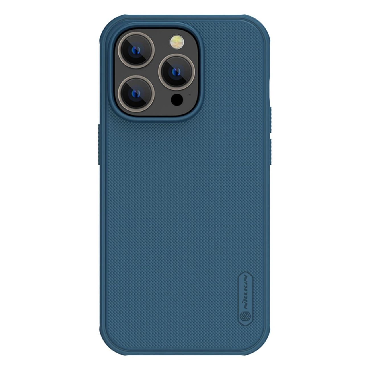 Nillkin Super Frosted Shield Pro magnetické pouzdro iPhone 14 Pro s magnetickým pouzdrem MagSafe modré barvy