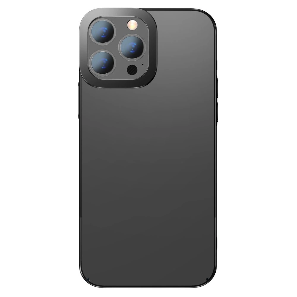 Baseus Glitter Case průhledný kryt na iPhone 13 Pro Max černý (ARMC000201)
