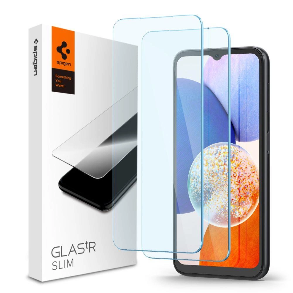 Spigen Glas.tR Slim tvrzené sklo pro Samsung Galaxy A15 4G / 5G / A25 5G - 2 ks.