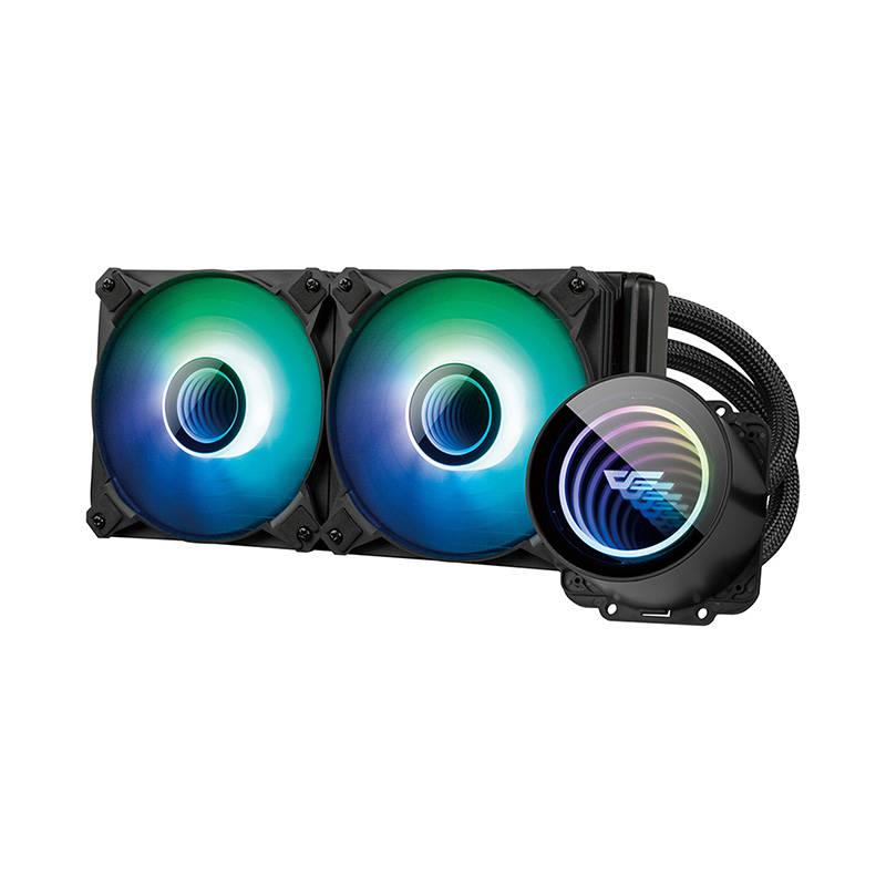 Darkflash Vodní chlazení pro PC DX240 V2 ARGB 2x 120x120 (černé)