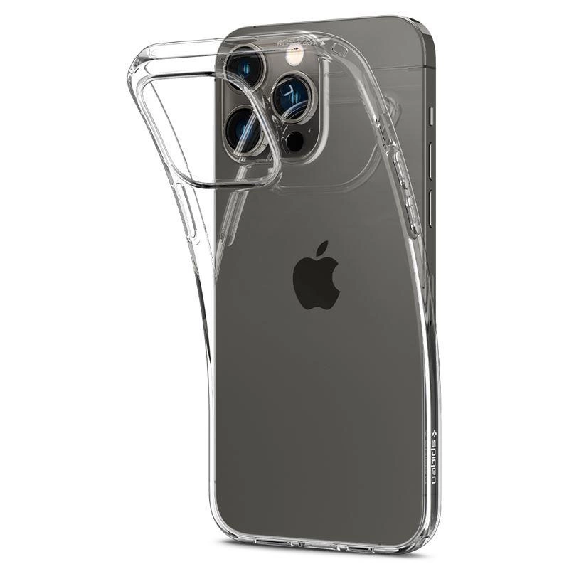 Pouzdro Spigen s tekutými krystaly pro iPhone 14 Pro - čiré
