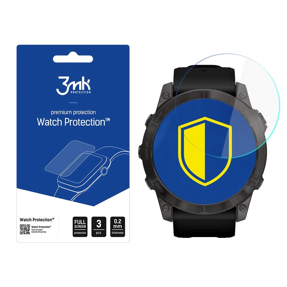 3mk Protection 3mk Watch Protection™ v. FlexibleGlass Lite hybridní sklo pro Garmin Fenix 7