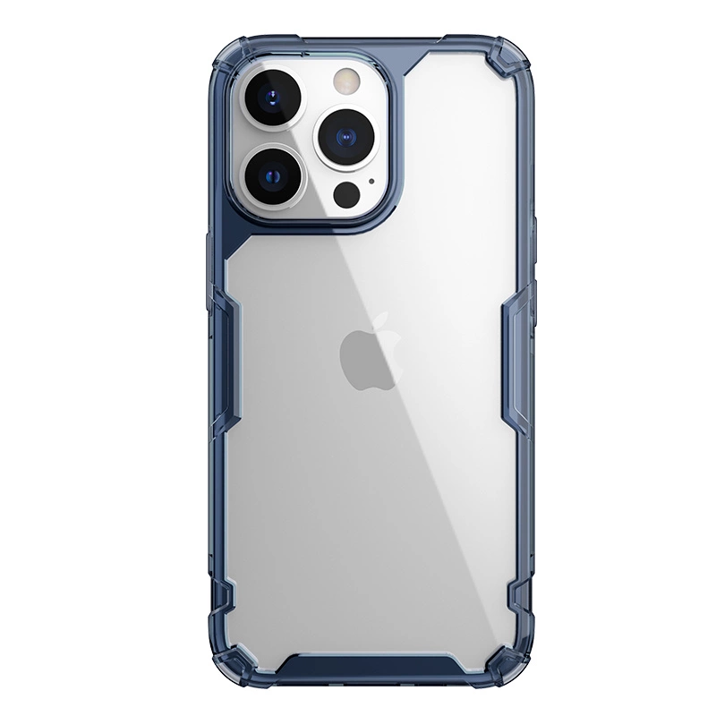 Nillkin Nature Pro pouzdro pro iPhone 13 Pro Max pancéřový kryt modrý