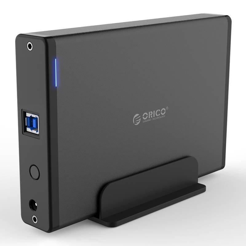Orico 3,5'' HDD kryt, USB 3.0, SATA (černý)