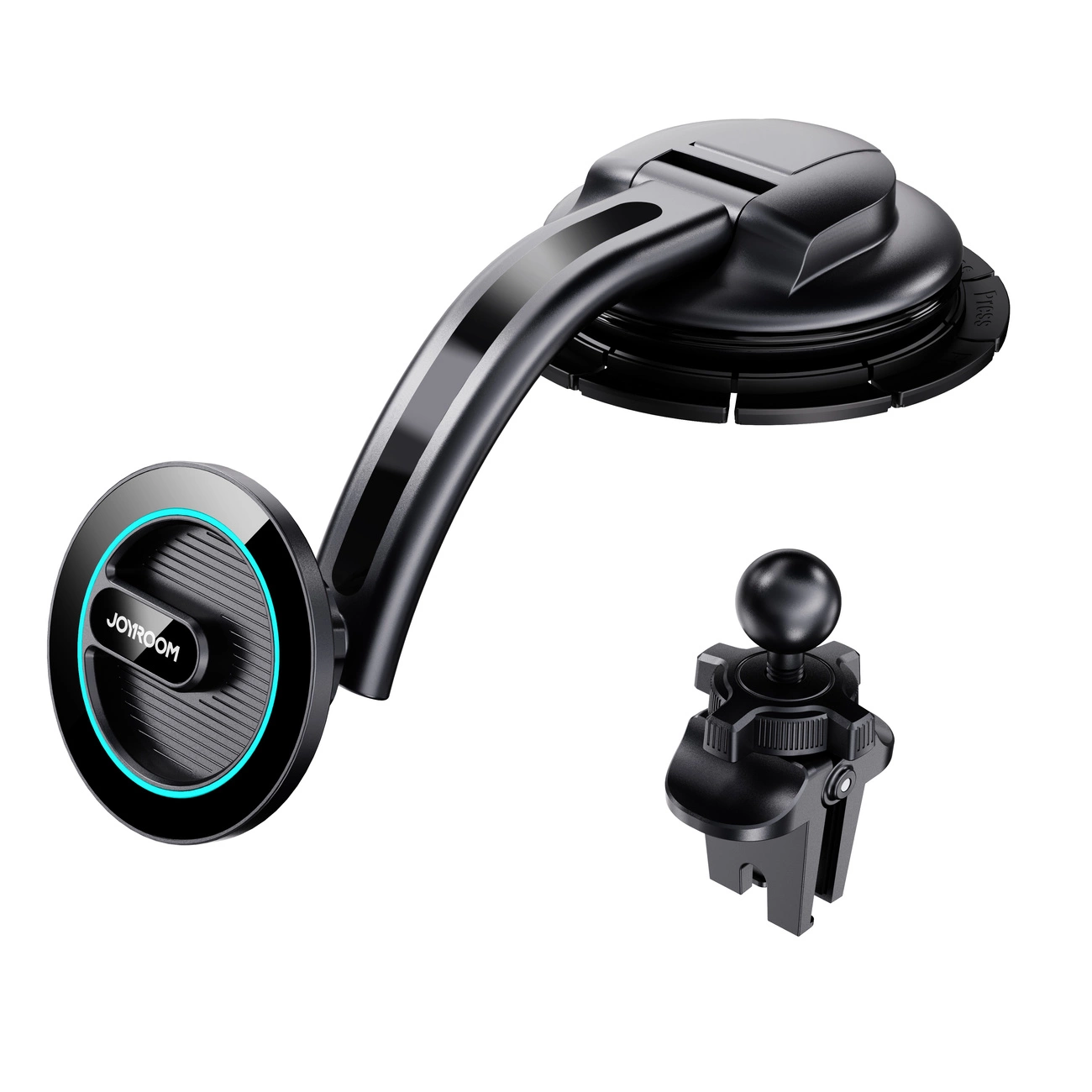 Joyroom magnetický držák telefonu do auta na palubní desku v černé barvě (JR-ZS366)