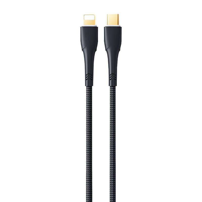 Kabel Remax Bosu USB-C na Lightning, 1,2 m, 20 W (černý)