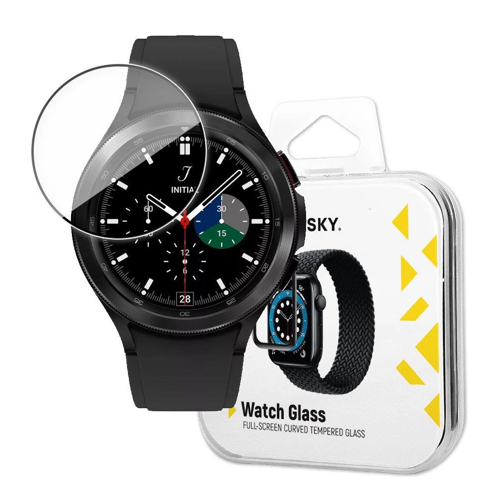 Wozinsky Watch Glass hybridní sklo pro Samsung Galaxy Watch 4/5 44 mm černé