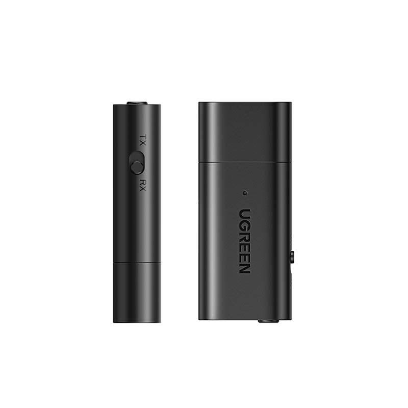 UGREEN CM523 Audio adaptér, USB-A na Jack 3,5 mm, Bluetooth 5.1 (černý)