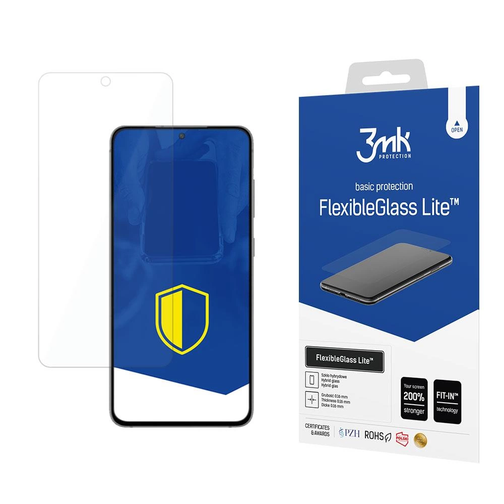 3mk Protection 3mk FlexibleGlass Lite™ hybridní sklo pro Samsung Galaxy S21 FE 5G