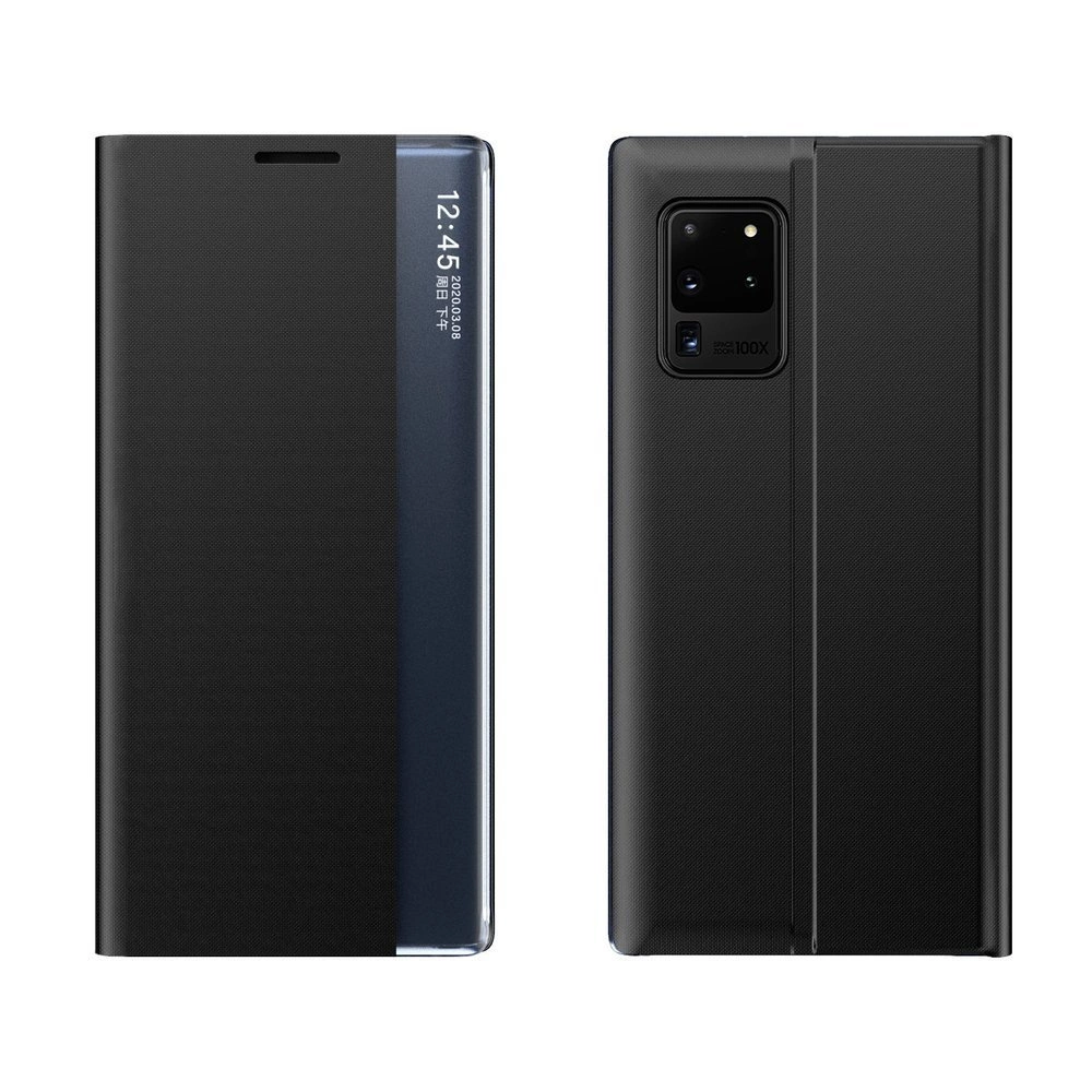 Hurtel Nový flipový kryt Sleep Case s funkcí stojánku Samsung Galaxy A72 4G černý