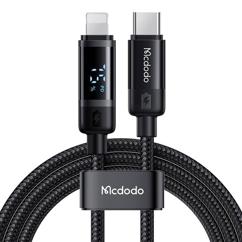 Kabel USB-C na Lightning Mcdodo CA-5210, 36W, 1,2 m (černý)