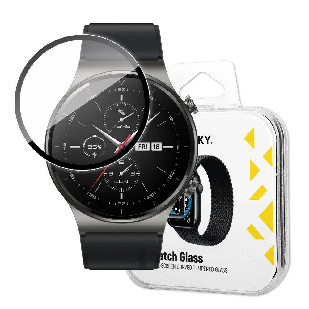 Wozinsky Watch Glass hybridní sklo pro Huawei Watch GT 2 46 mm černé