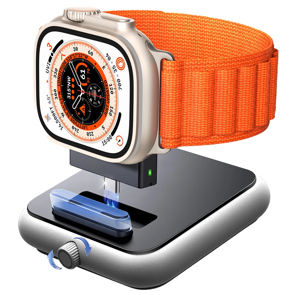 Bezdrátová nabíječka Joyroom JR-WQW03 pro chytré hodinky Apple Watch - černá