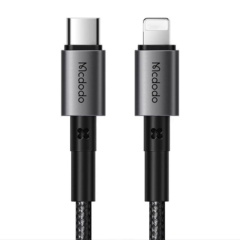 Kabel USB-C na Lightning Mcdodo CA-2850, 36W, 1,2 m (černý)