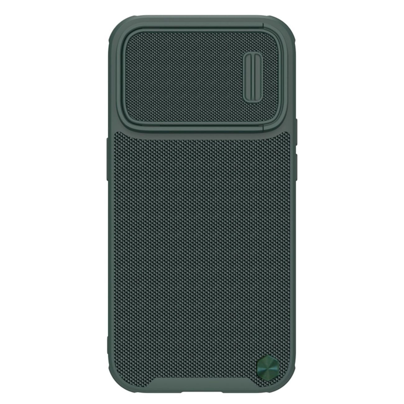 Nillkin Textured S Case iPhone 14 Pro obrněné pouzdro s krytem fotoaparátu zelené