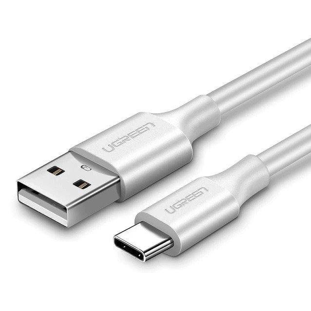 Kabel USB-C QC3.0 UGREEN 1m (bílý)