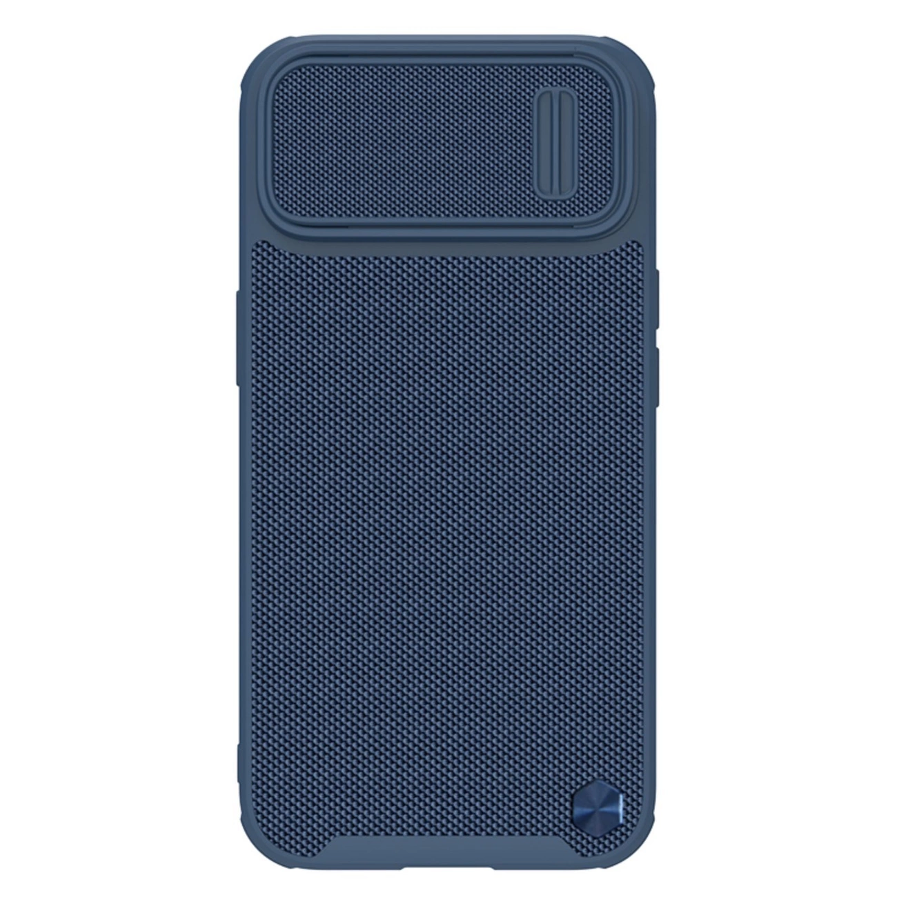 Nillkin Textured S Case iPhone 14 Plus pancéřové pouzdro s krytem fotoaparátu modré