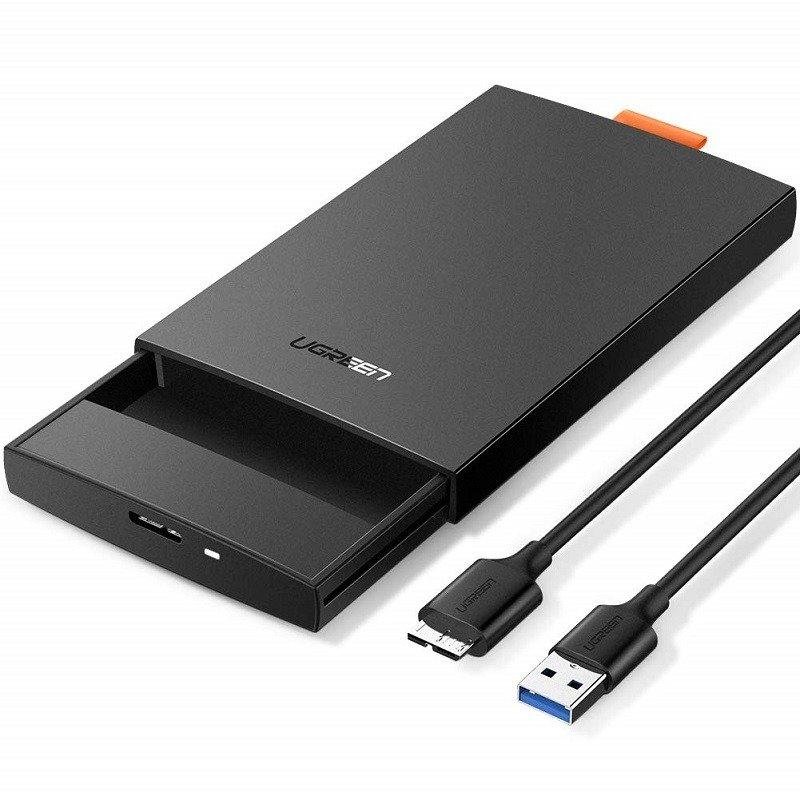 2,5" externí kryt UGREEN SATA SSD/HDD (černý)